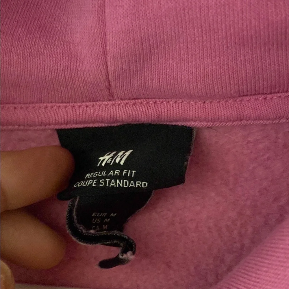 H&M Pink Hoodie size medium